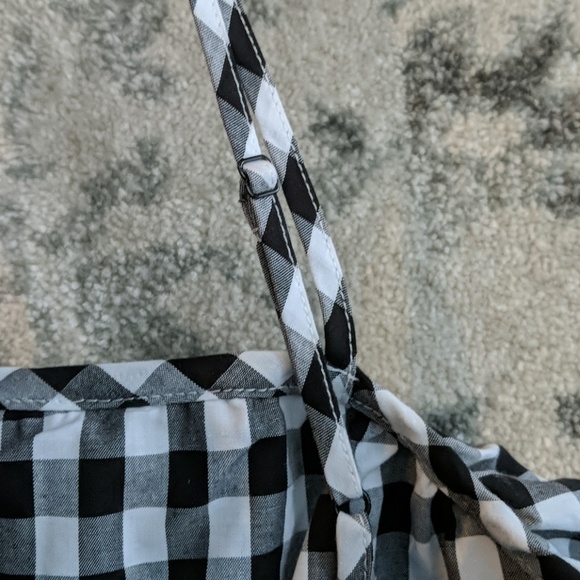 NWT a.n.d eawy black & white tank top - Picture 4 of 4